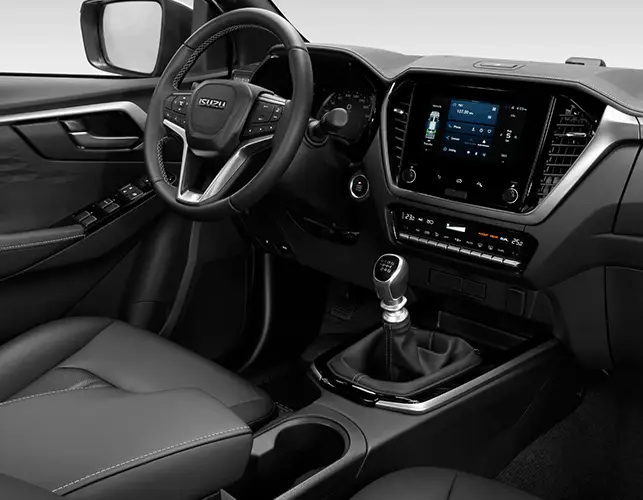 Isuzu D-Max instrumentation